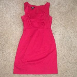 Red cocktail dress